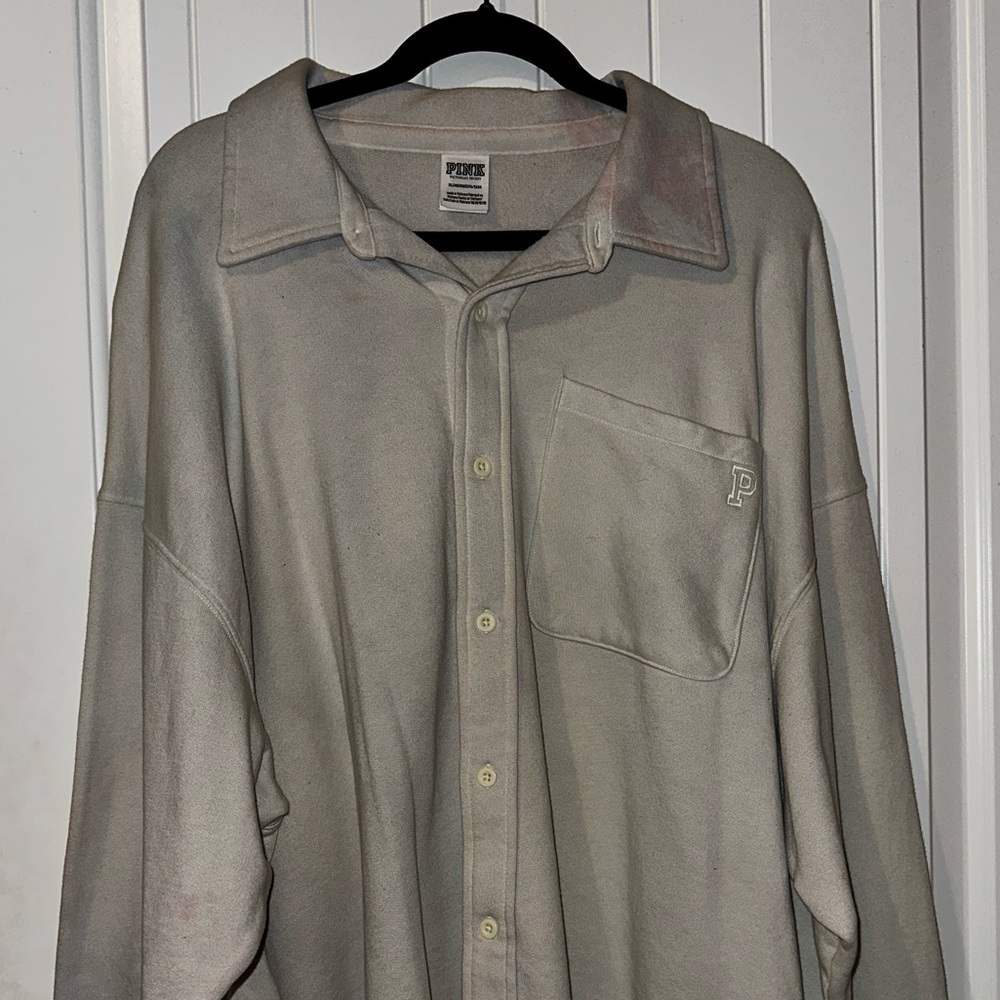 VICTORIA’S SECRET PINK JACKET BUTTON UP